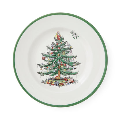 Spode Christmas Tree Plate 27cm Set of 4