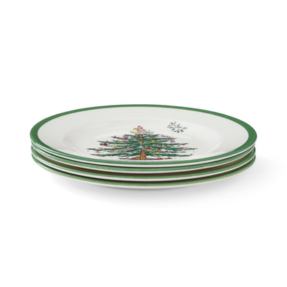 Spode Christmas Tree Plate 20cm Set of 4