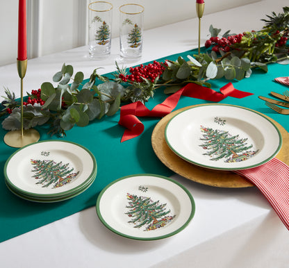 Spode Christmas Tree Plate 20cm Set of 4