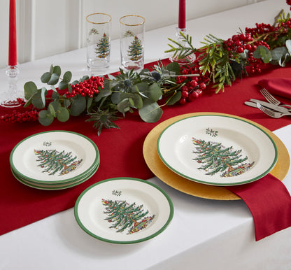 Spode Christmas Tree Plate 20cm Set of 4