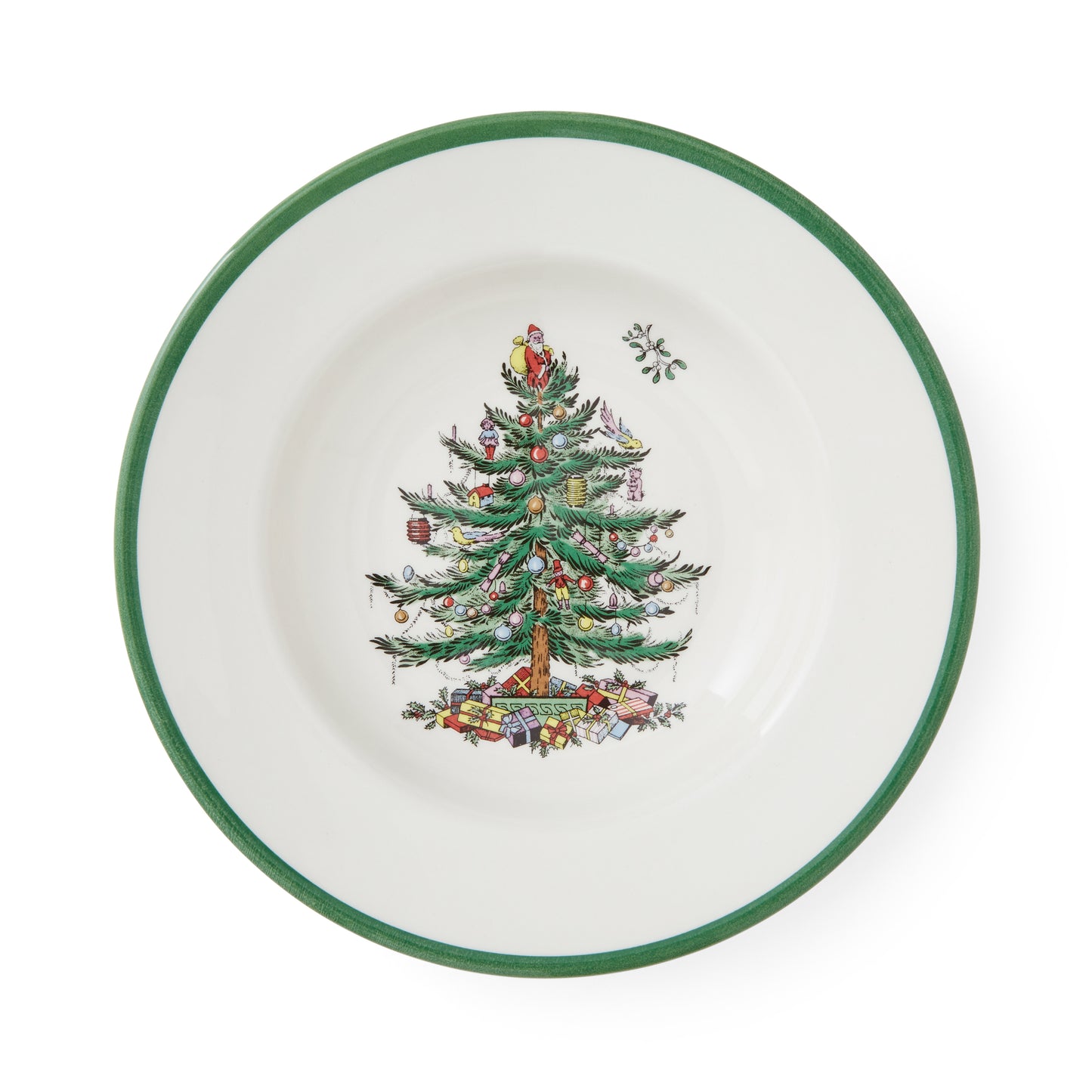 Spode Christmas Tree Soup Plate 23cm Set of 4