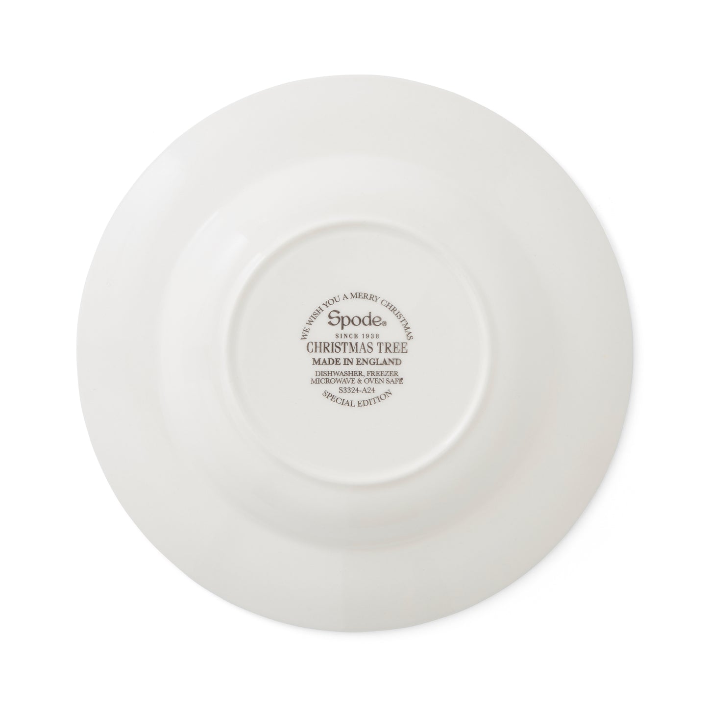 Spode Christmas Tree Soup Plate 23cm Set of 4