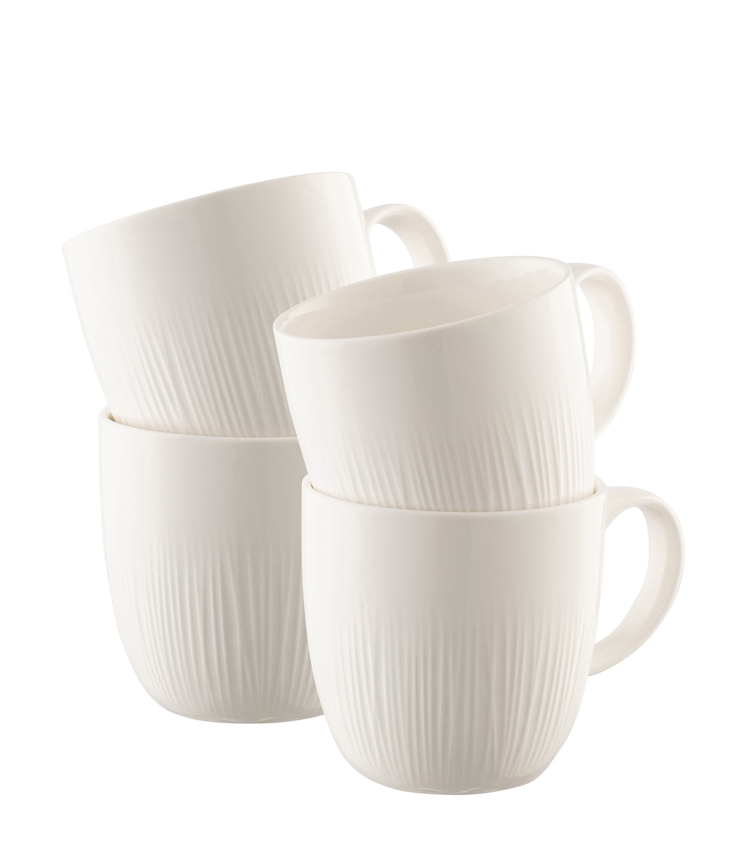 Belleek Erne Mugs Set of 4