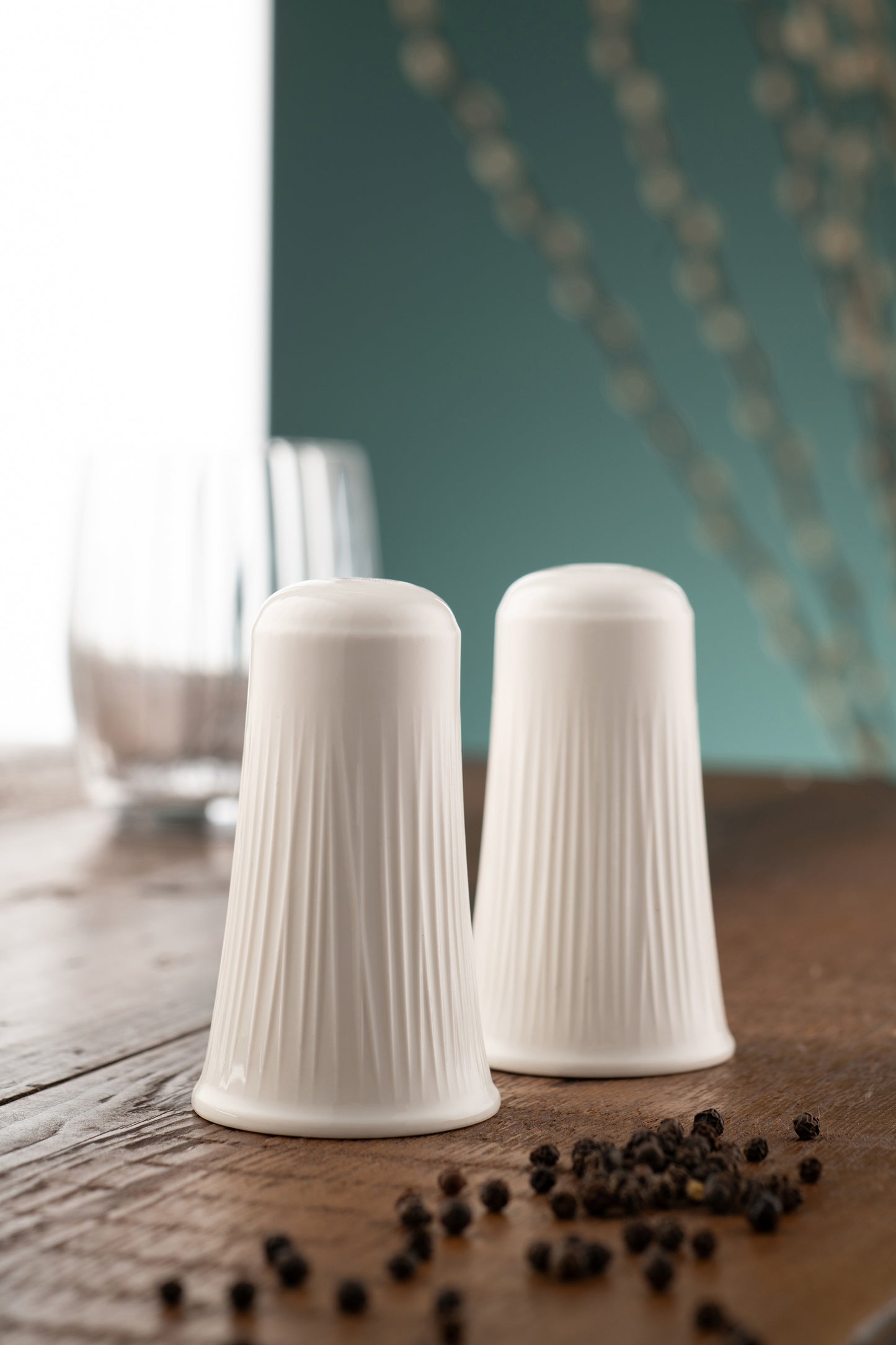 Belleek Erne Salt & Pepper