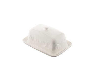 Belleek Erne Butter Dish