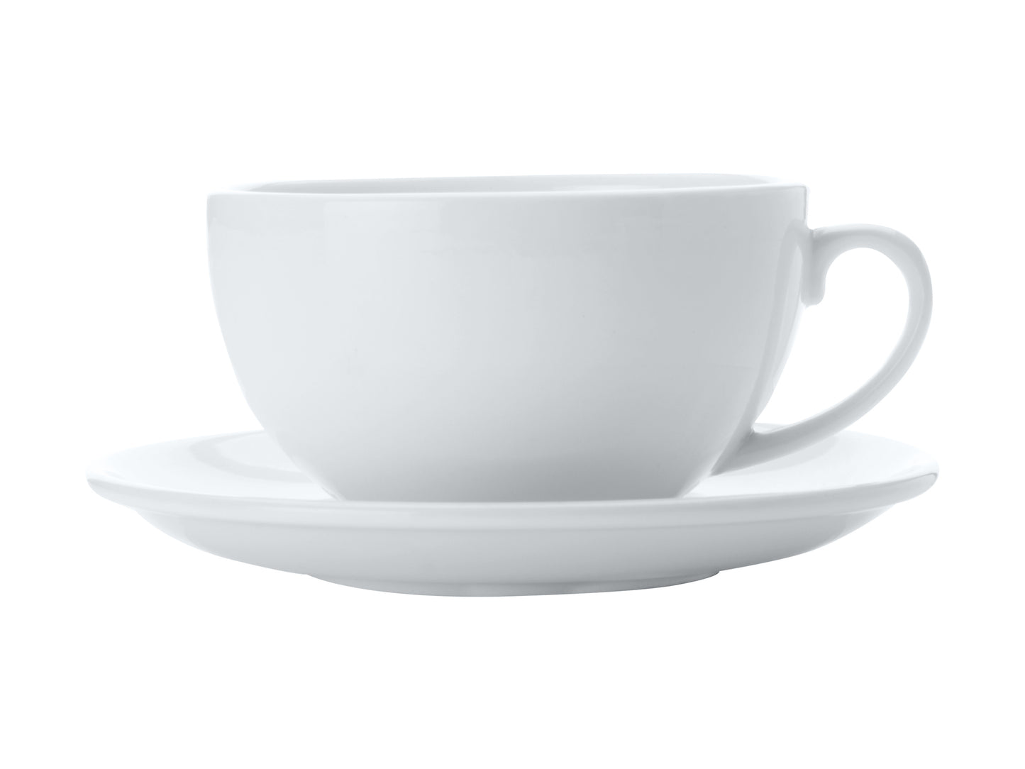 Maxwell and Williams White Basics Cappucino Cup and Saucer