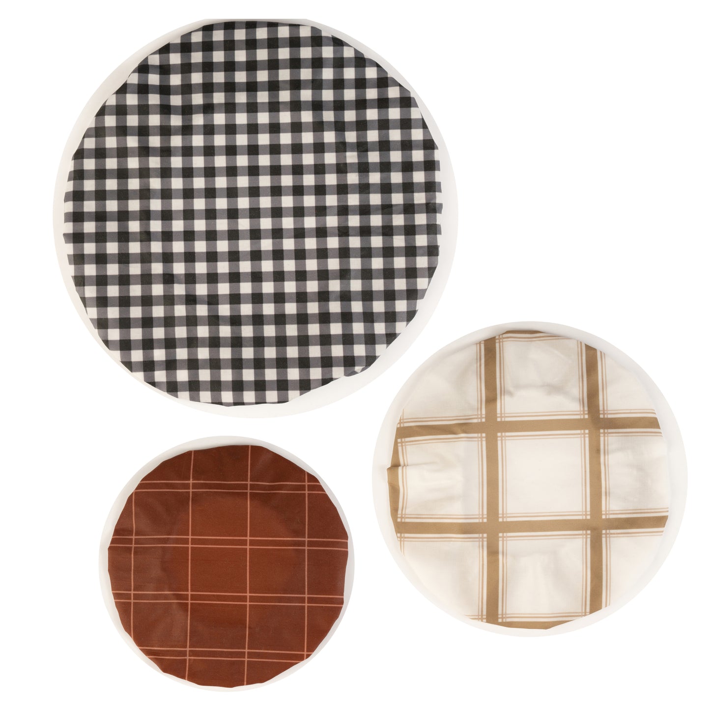 &Again Round Beeswax Food Cover Set of 3