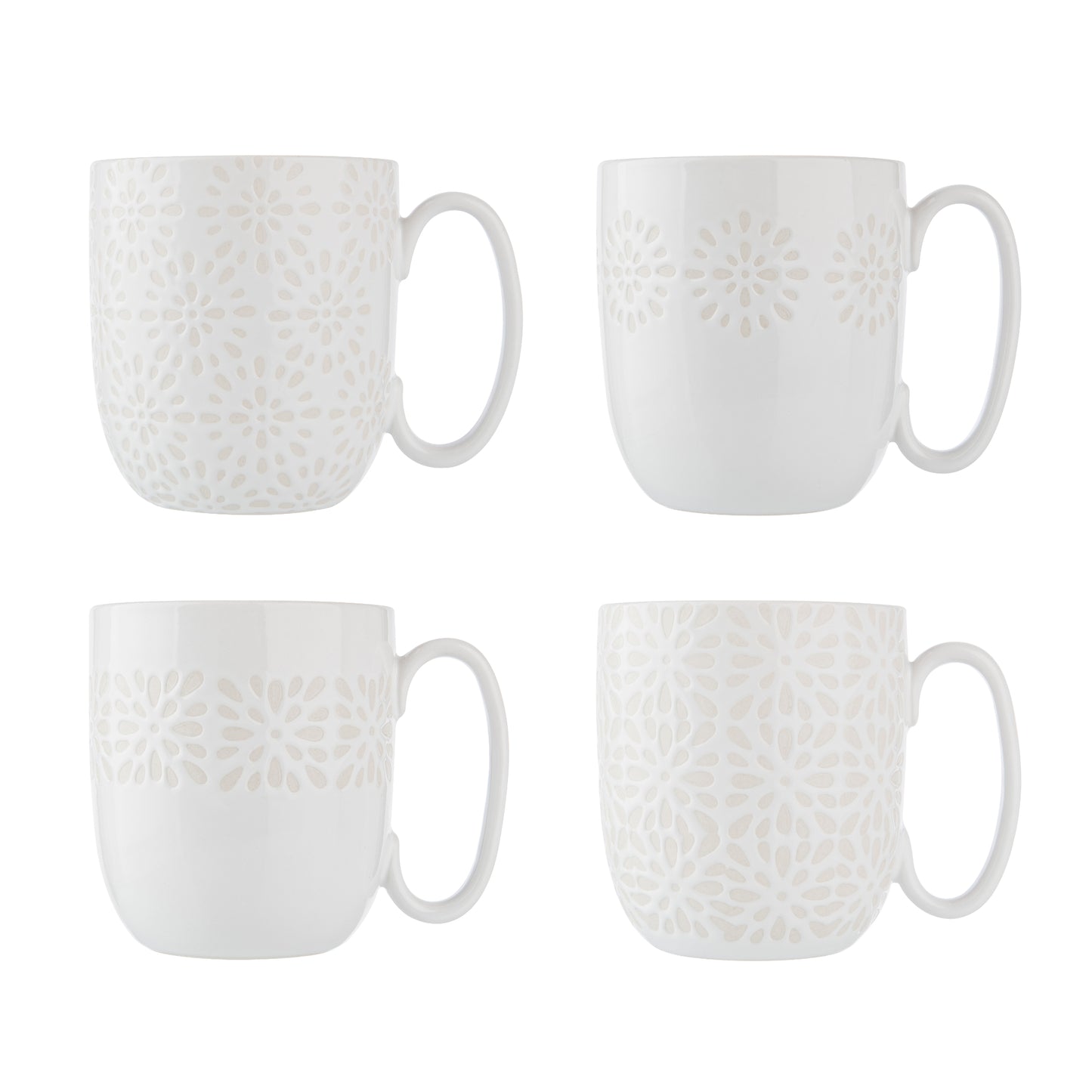 Artisan Street Mixed Mug Set of 4