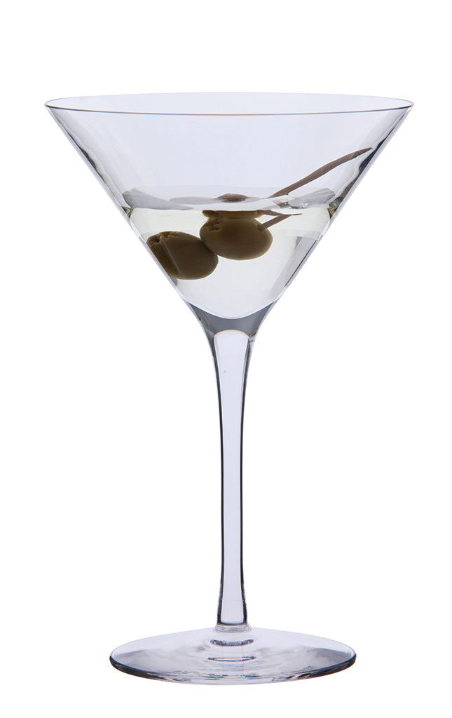 Dartington Crystal Bar Excellence Martini Glass Pair