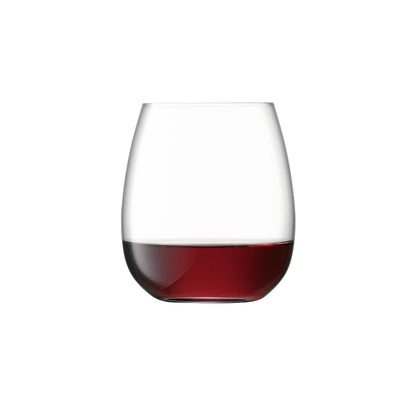 LSA Glass Borough Stemless Glass 455ml Set of 4