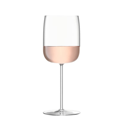 LSA Glass Borough Wine Glass 380ml Set of 4