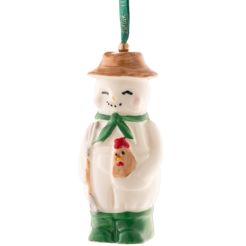 Belleek Farmer Ornament-Christmas-Goviers