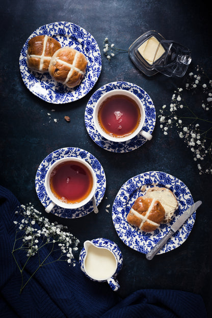 Burleigh Blue Arden Breakfast Cup 3 piece - Gift Set