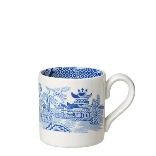 Burleigh Blue Willow Mug 284ml/ 1/2pt