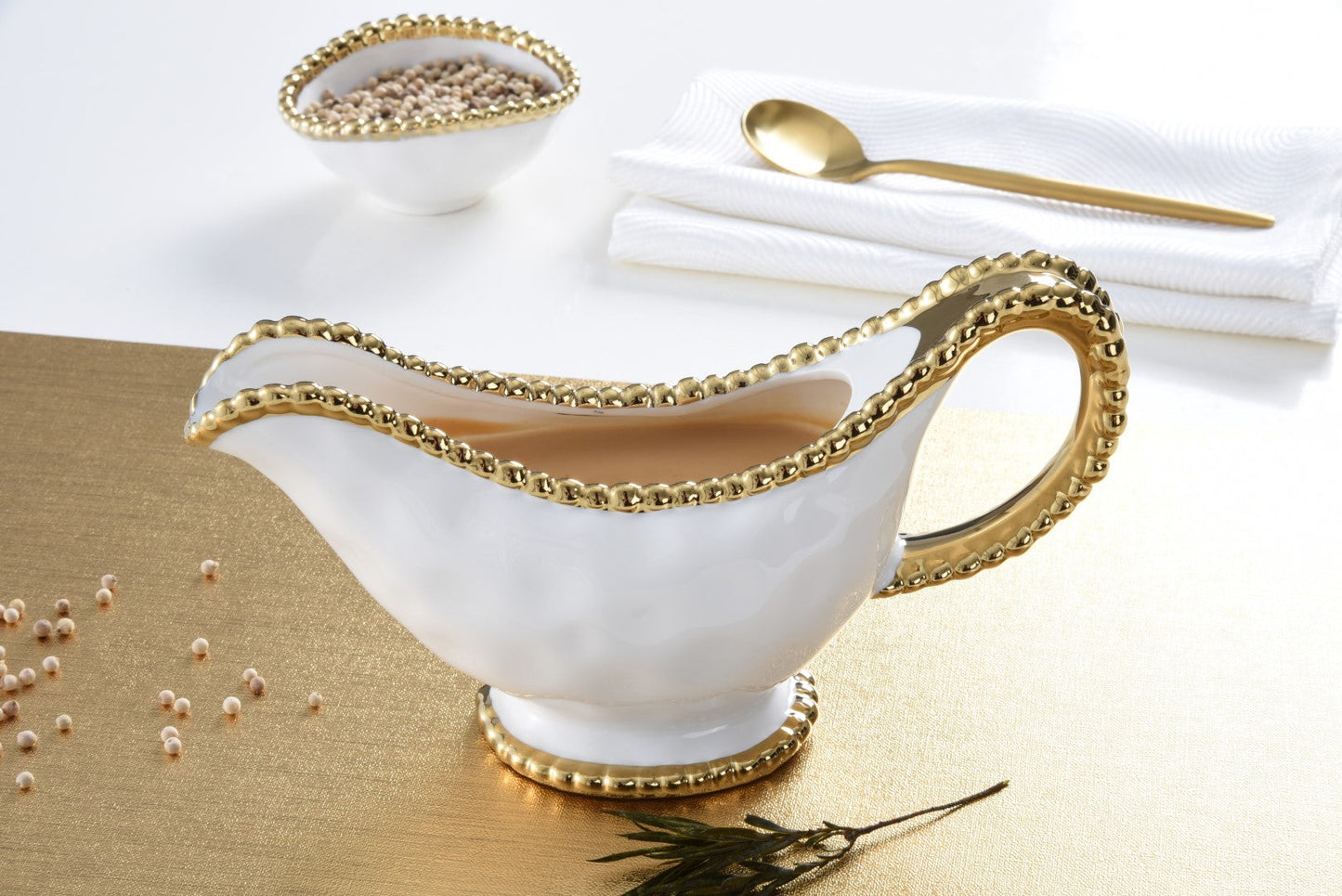 Pampa Bay Golden Salerno Gravy Boat