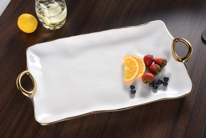 Pampa Bay Golden Handles Large Platter