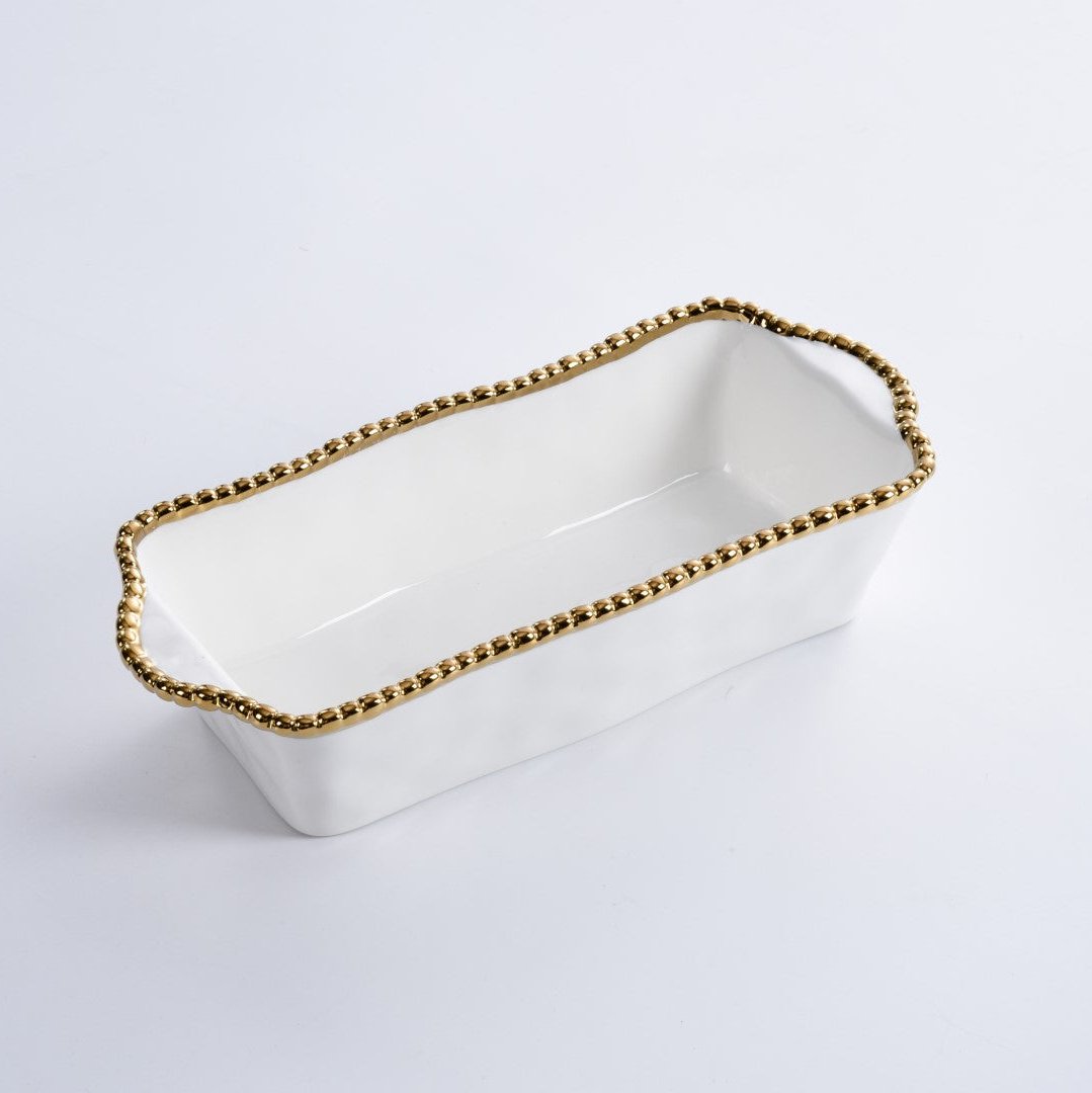 Pampa Bay Golden Salerno Loaf Baking Dish