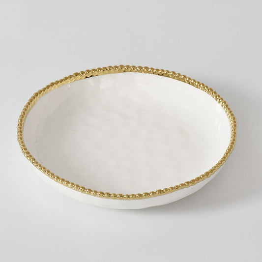 Pampa Bay Golden Salerno Medium Shallow Bowl