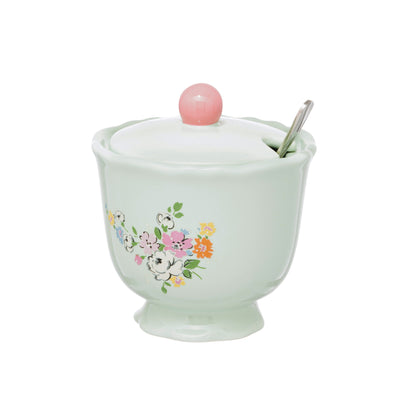 Cath Kidston Feels Like Home Sugar Bowl & Spoon Set