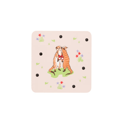 Cath Kidston Meerkats Coasters Set of 4