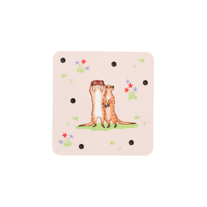 Cath Kidston Meerkats Coasters Set of 4