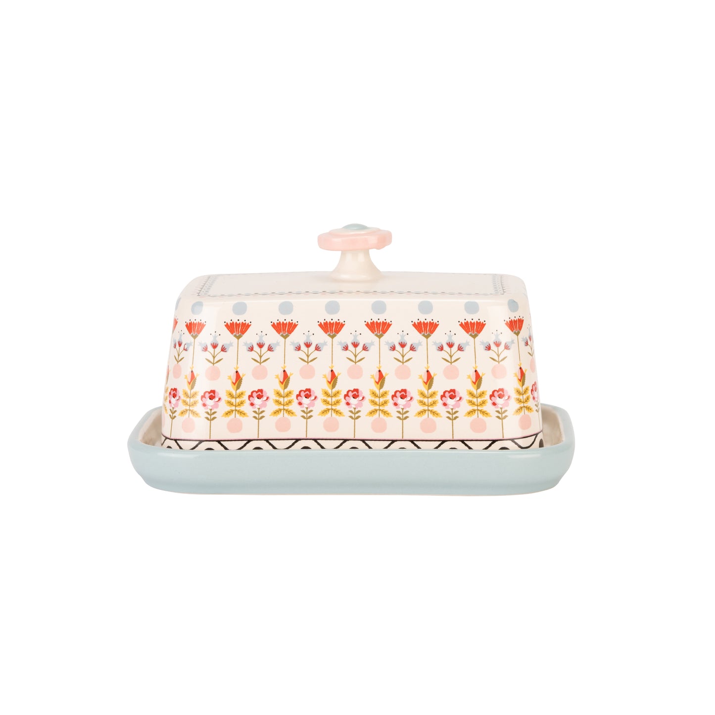 Cath Kidston Painted Table Butter Dish