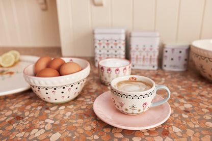 Cath Kidston Painted Table Teacup & Saucer Set