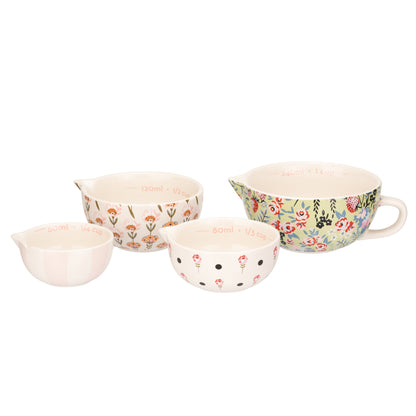 Cath Kidston Painted Table Ceramic Measuring Cups