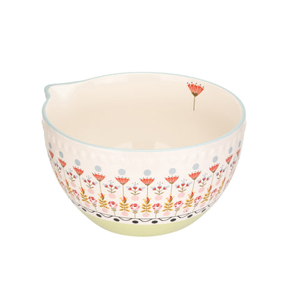 Cath Kidston Painted Table Ceramic Mixing Bowl 23cm