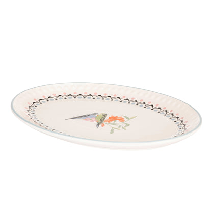 Cath Kidston Painted Table Ceramic Oval Platter 36CM