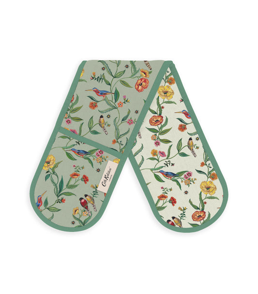 Cath Kidston Summer Birds Double Oven Glove