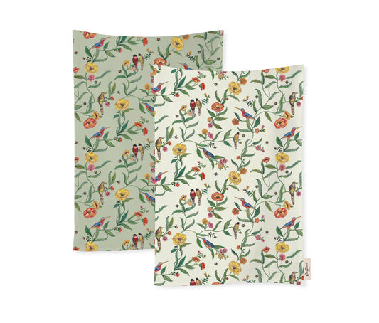 Cath Kidston Summer Birds Tea Towels Set of 2