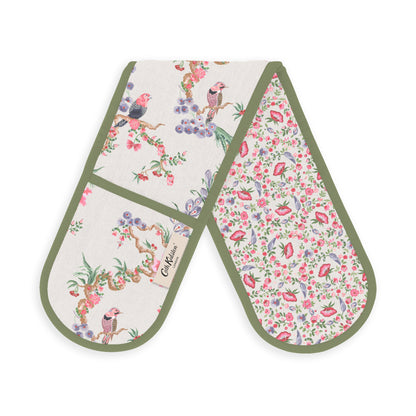 Cath Kidston Spring Birds Double Oven Glove