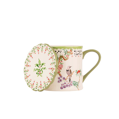 Cath Kidston Spring Birds Mug & Coaster Set