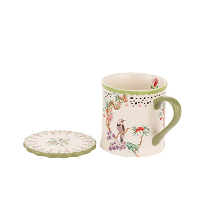 Cath Kidston Spring Birds Mug & Coaster Set