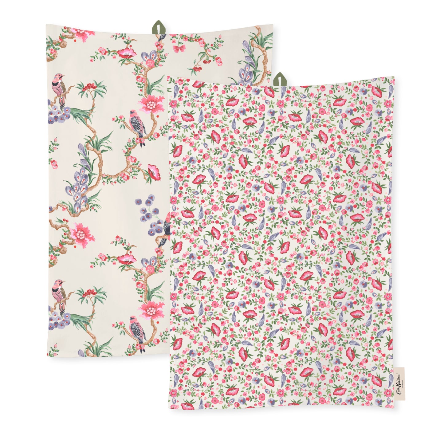 Cath Kidston Spring Birds Tea Towels Set of 2