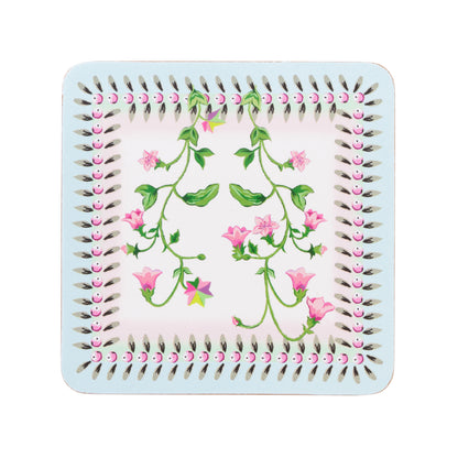 Cath Kidston Twin Flowers Coasters Set of 4