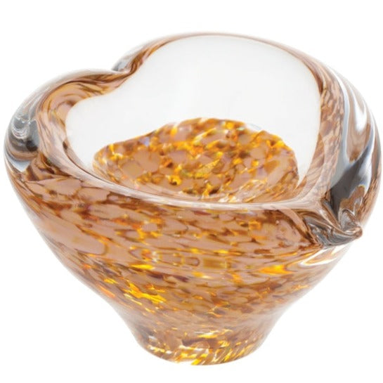 Caithness Gold Mini Heart Bowl-Goviers