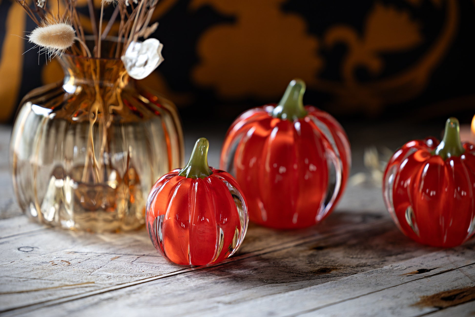 Caithness Pumpkin Medium-Paperweights-Goviers