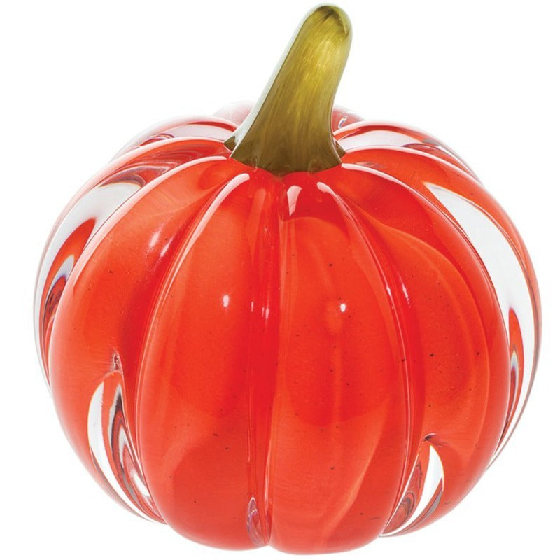 Caithness Pumpkin Medium-Paperweights-Goviers