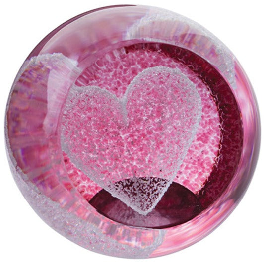 Caithness Special Moments Ruby Heart Paperweight-Giftware-Goviers