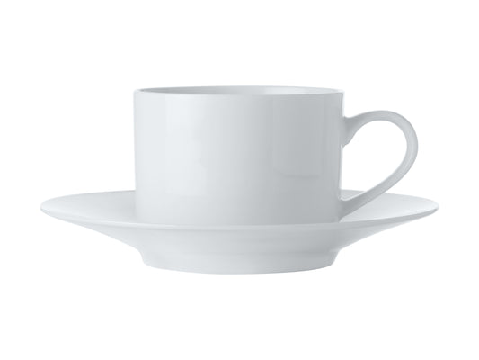 Maxwell and Williams White Basics Straight Cup & Saucer 250ml
