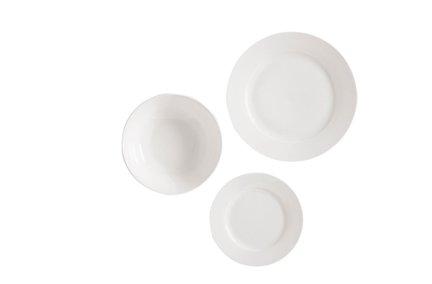 Maxwell and Williams White Basics European 12 Piece Dinner Set