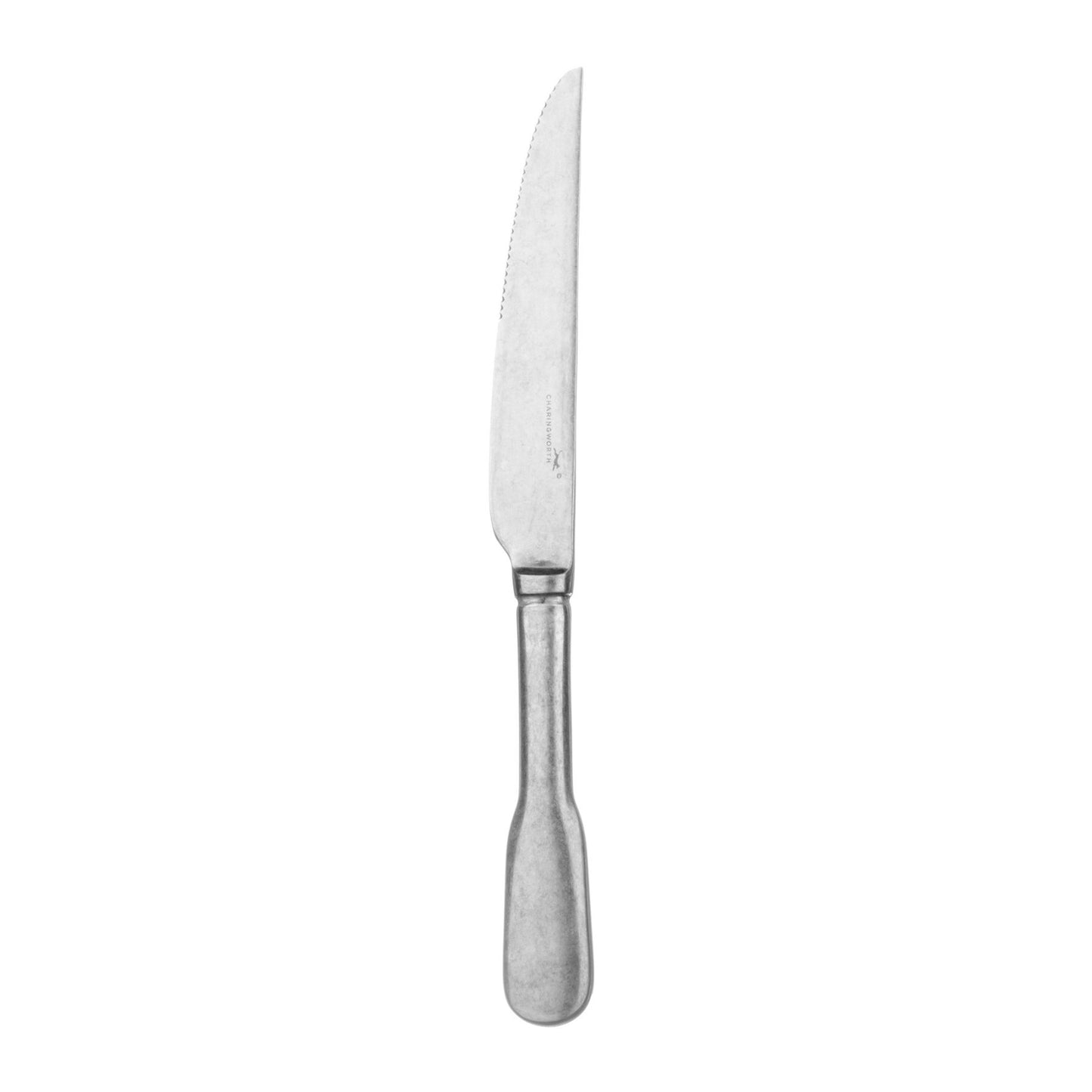 Charingworth Fiddle Vintage Satin Steak Knife