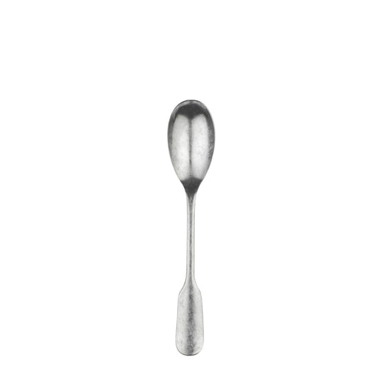 Charingworth Fiddle Vintage Satin Dessert Spoon