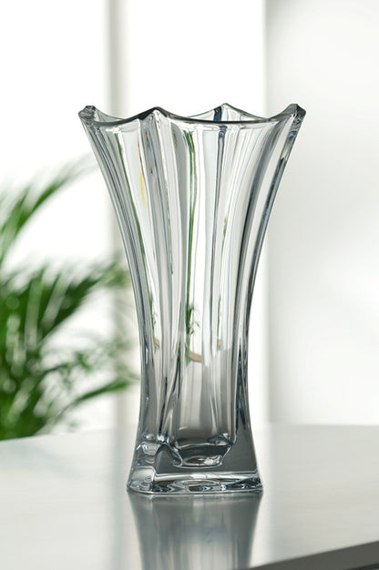 Galway Crystal Dune 14" Waisted Vase