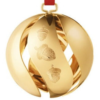 Georg Jensen Ball, Bell, Heart Gift set 2023 Gold Plated-Christmas-Goviers