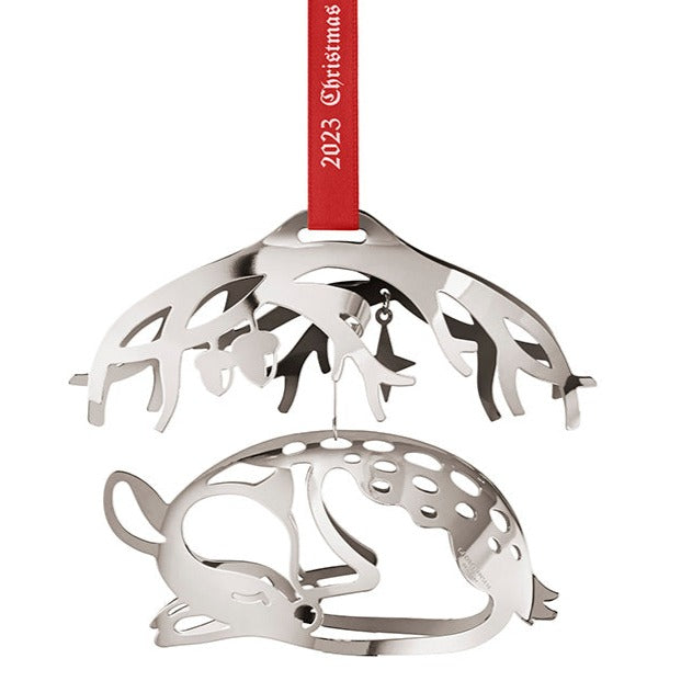 Georg Jensen Deer Christmas Mobile Palladium Plated-Christmas-Goviers