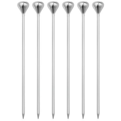 Georg Jensen Food & Cocktail sticks, set of 6. Sky Collection-home-Goviers