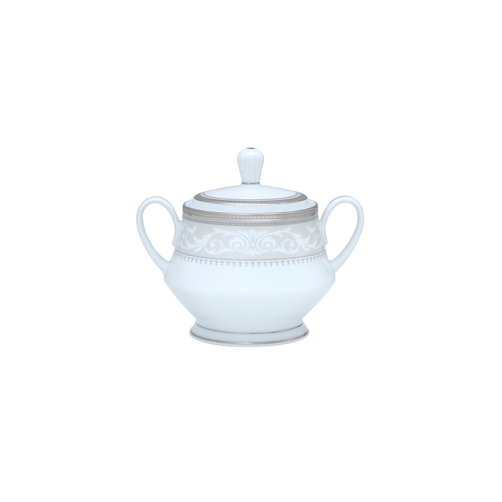 Noritake Glendonald Platinum Sugar